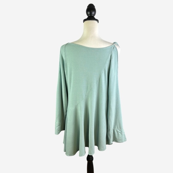 Free People Clear Skies Mint Tunic Top - Picture 5 of 10